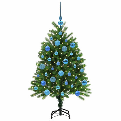 Christmas Tree with 150 LEDs with Stand Green 120 cm PE