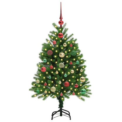 Christmas Tree with 150 LEDs with Stand Green 120 cm PE