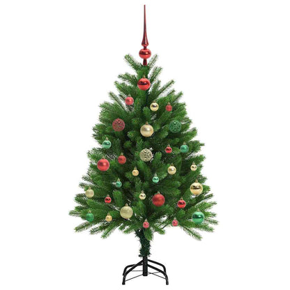 Christmas Tree with 150 LEDs with Stand Green 120 cm PE