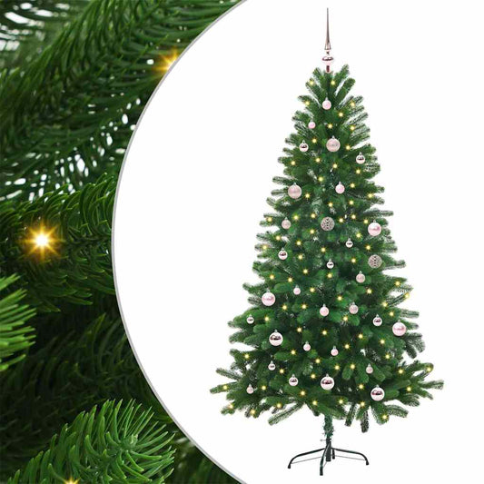 Christmas Tree with 150 LEDs with Stand Green 150 cm PE
