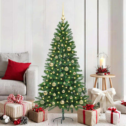 Christmas Tree with 150 LEDs with Stand Green 150 cm PE