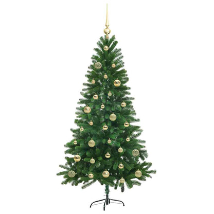Christmas Tree with 150 LEDs with Stand Green 150 cm PE