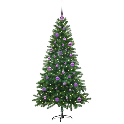 Christmas Tree with 150 LEDs with Stand Green 150 cm PE