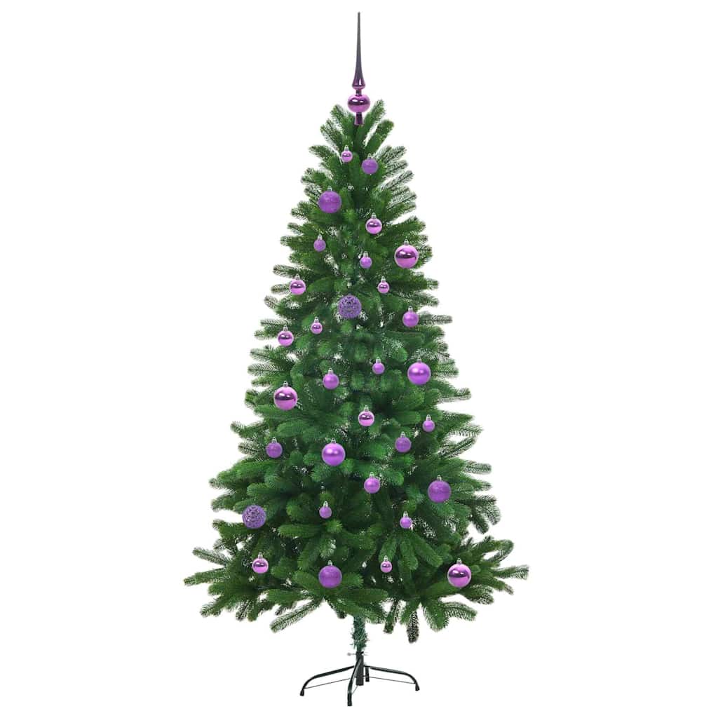 Christmas Tree with 150 LEDs with Stand Green 150 cm PE
