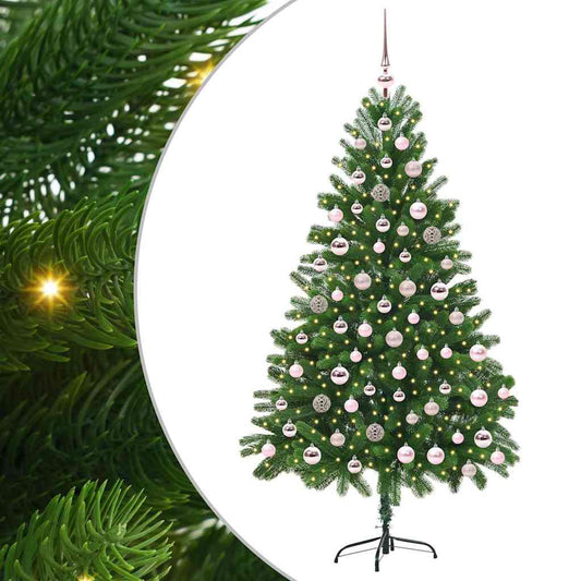 Christmas Tree with 300 LEDs with Stand Green 180 cm PE