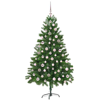 Christmas Tree with 300 LEDs with Stand Green 180 cm PE
