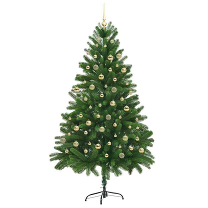 Christmas Tree with 300 LEDs with Stand Green 210 cm PE