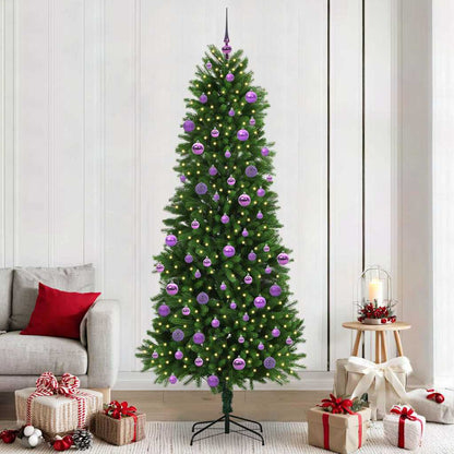 Christmas Tree with 300 LEDs with Stand Green 240 cm PE