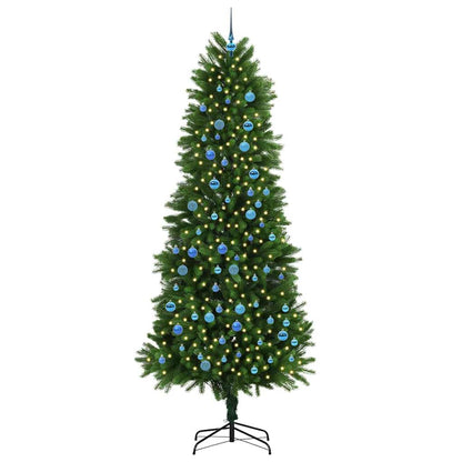 Christmas Tree with 300 LEDs with Stand Green 240 cm PE
