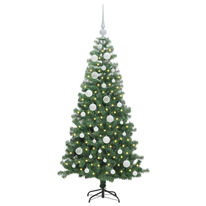 Christmas Tree with 150 LEDs with Stand Green 120 cm PVC
