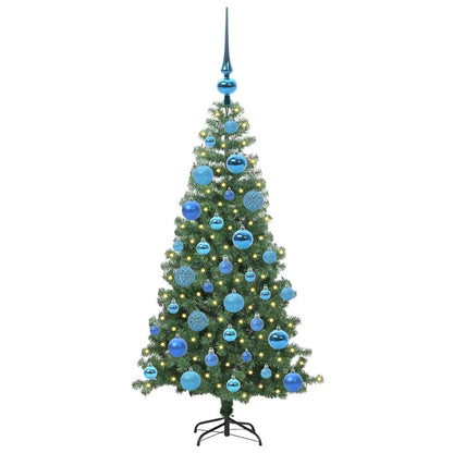 Christmas Tree with 150 LEDs with Stand Green 120 cm PVC