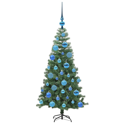 Christmas Tree with 150 LEDs with Stand Green 120 cm PVC