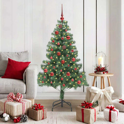 Christmas Tree with 150 LEDs with Stand Green 150 cm PVC