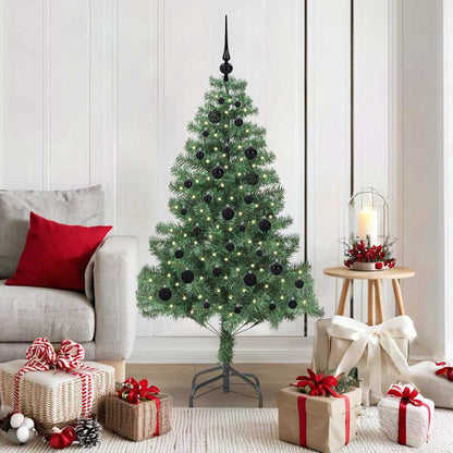 Christmas Tree with 150 LEDs with Stand Green 150 cm PVC