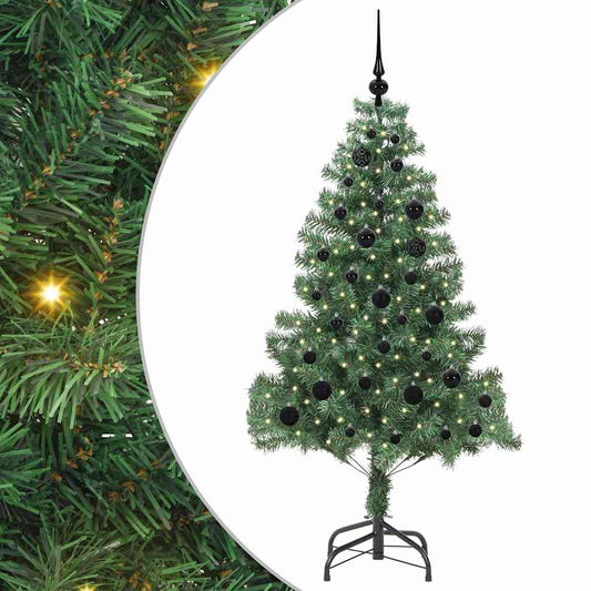 Christmas Tree with 150 LEDs with Stand Green 150 cm PVC