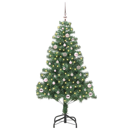 Christmas Tree with 150 LEDs with Stand Green 150 cm PVC