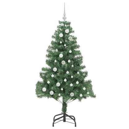 Christmas Tree with 150 LEDs with Stand Green 150 cm PVC