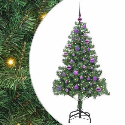 Christmas Tree with 150 LEDs with Stand Green 150 cm PVC