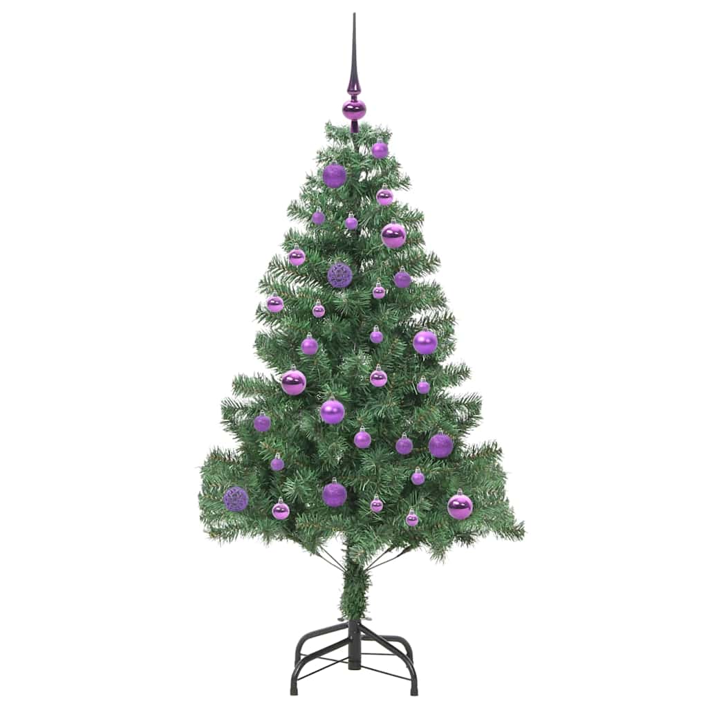 Christmas Tree with 150 LEDs with Stand Green 150 cm PVC