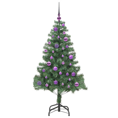 Christmas Tree with 150 LEDs with Stand Green 150 cm PVC