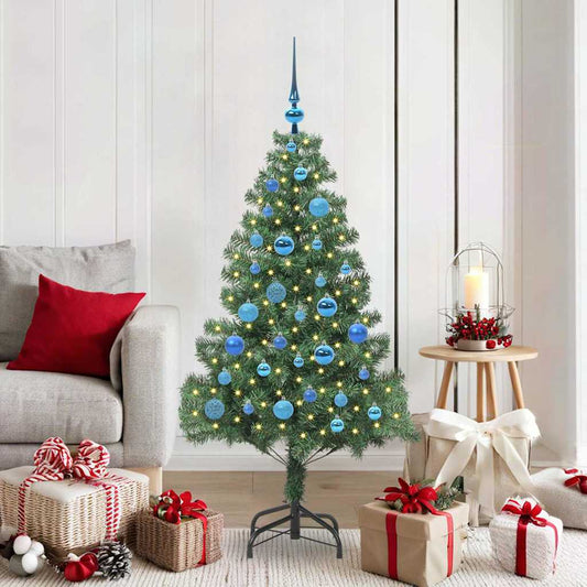 Christmas Tree with 150 LEDs with Stand Green 150 cm PVC