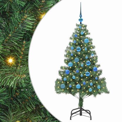 Christmas Tree with 150 LEDs with Stand Green 150 cm PVC