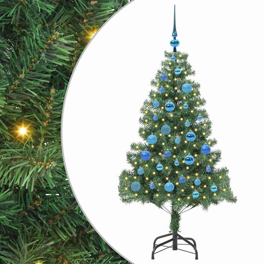 Christmas Tree with 150 LEDs with Stand Green 150 cm PVC