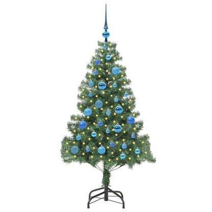 Christmas Tree with 150 LEDs with Stand Green 150 cm PVC