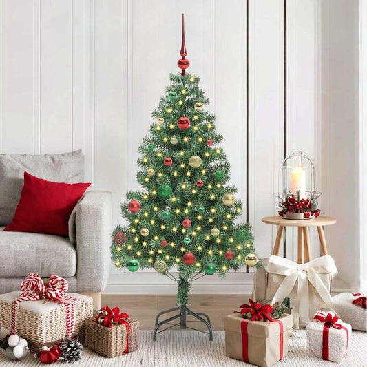 Christmas Tree with 150 LEDs with Stand Green 150 cm PVC