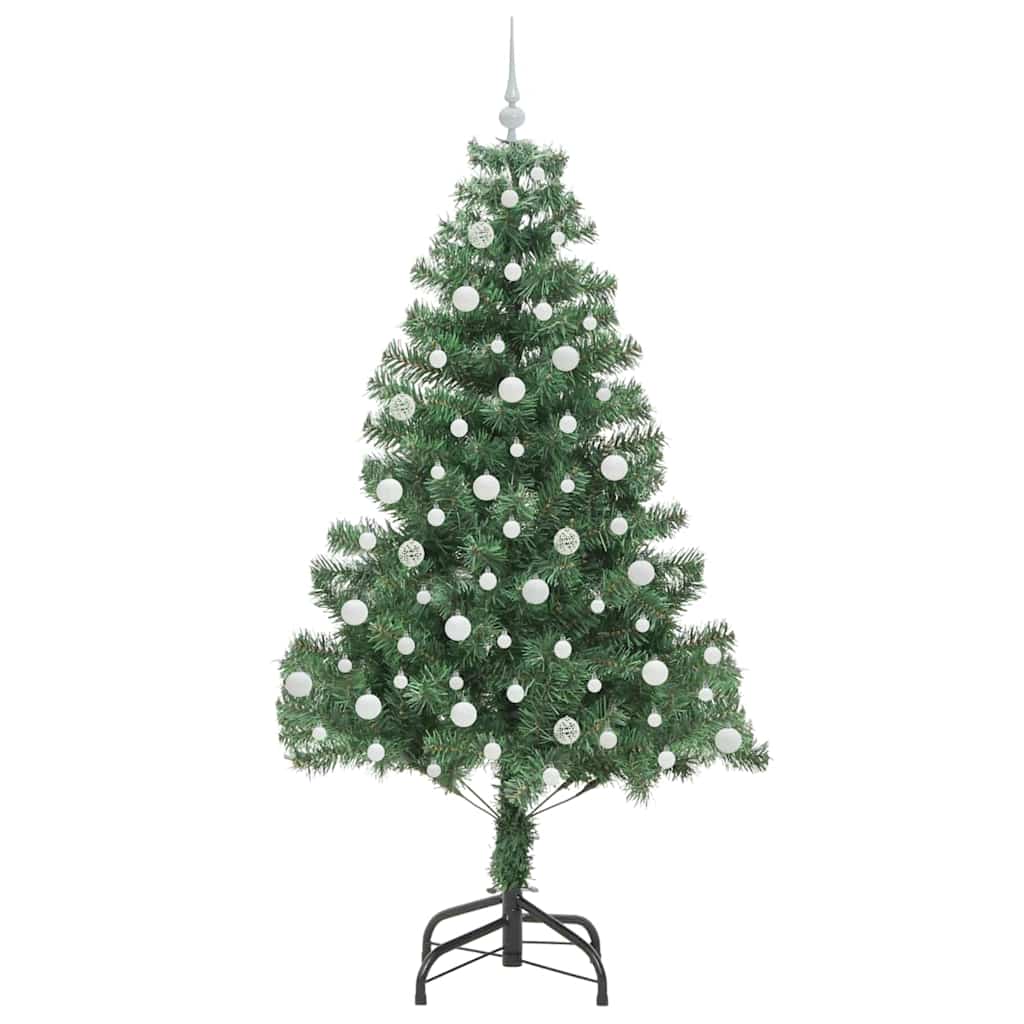 Christmas Tree with 300 LEDs with Stand Green 210 cm PVC