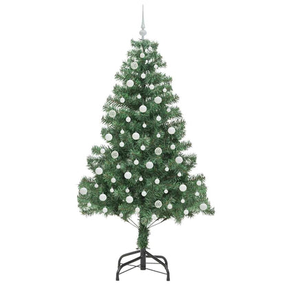 Christmas Tree with 300 LEDs with Stand Green 210 cm PVC