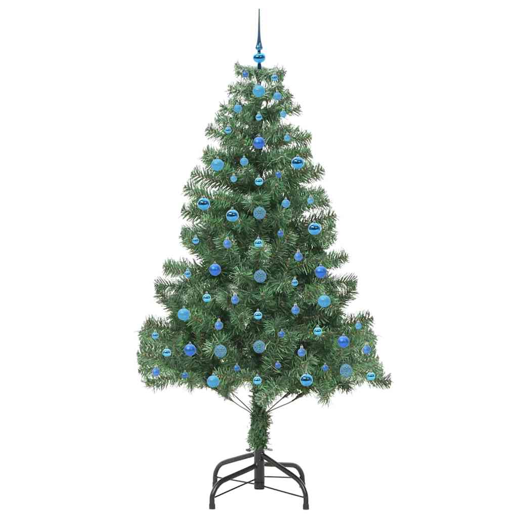 Christmas Tree with 300 LEDs with Stand Green 210 cm PVC