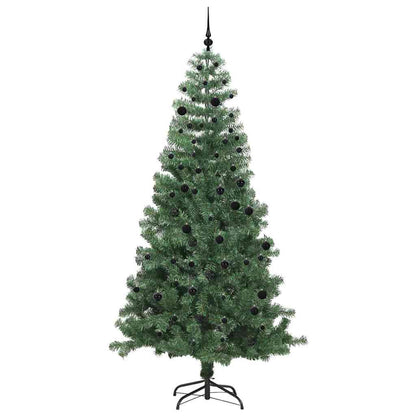 Christmas Tree with 300 LEDs with Stand Green 240 cm PVC