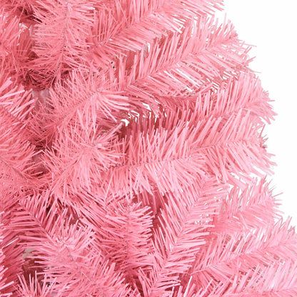 Christmas Tree with 150 LEDs with Stand Pink 150 cm PVC