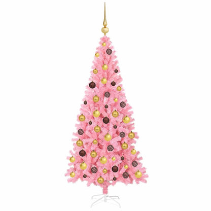 Christmas Tree Pink 180 cm PVC
