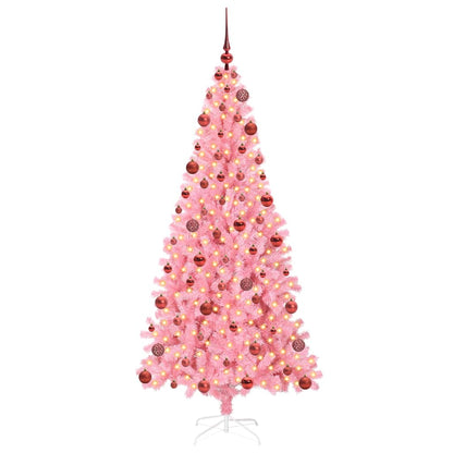 Christmas Tree Pink 180 cm PVC