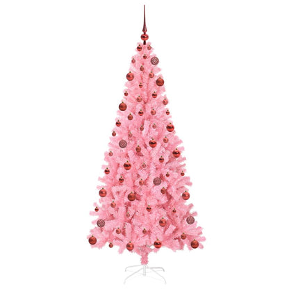 Christmas Tree Pink 180 cm PVC