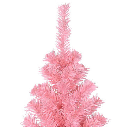 Christmas Tree with 300 LEDs with Stand Pink 180 cm PVC
