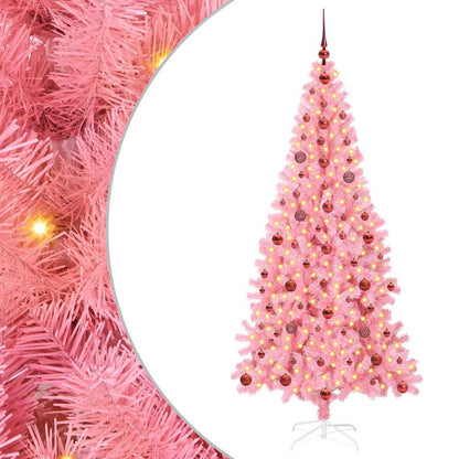 Christmas Tree Pink 210 cm PVC