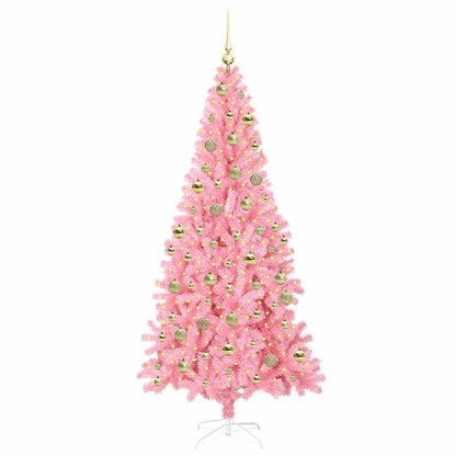 Christmas Tree Pink 210 cm PVC