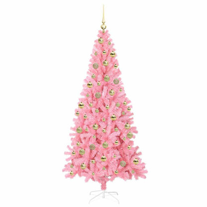 Christmas Tree Pink 210 cm PVC