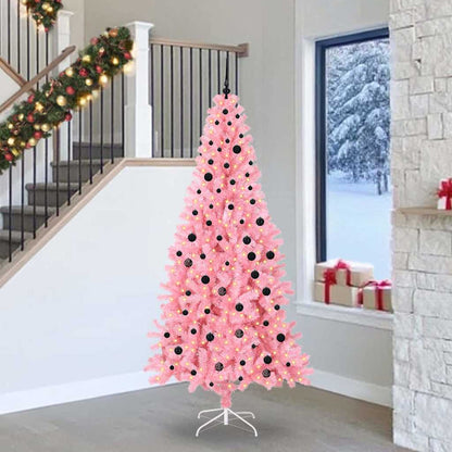 Christmas Tree Pink 240 cm PVC