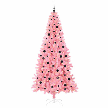Christmas Tree Pink 240 cm PVC