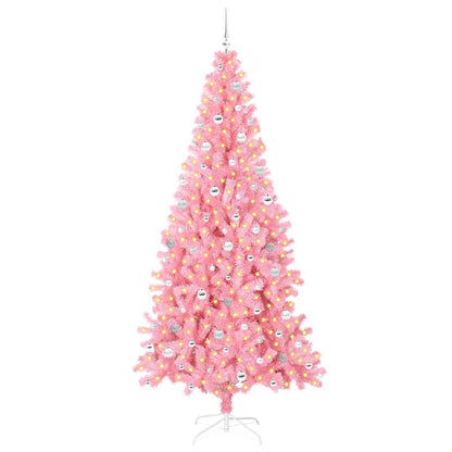 Christmas Tree Pink 240 cm PVC
