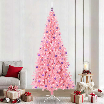 Christmas Tree Pink 240 cm PVC
