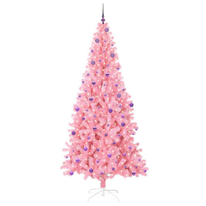 Christmas Tree Pink 240 cm PVC