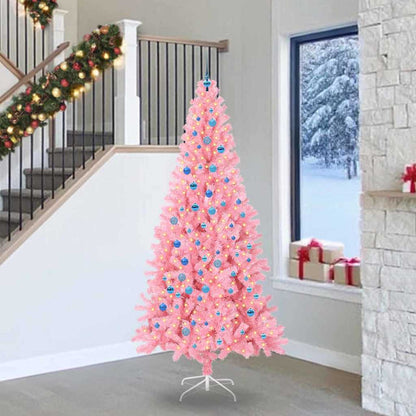 Christmas Tree Pink 240 cm PVC