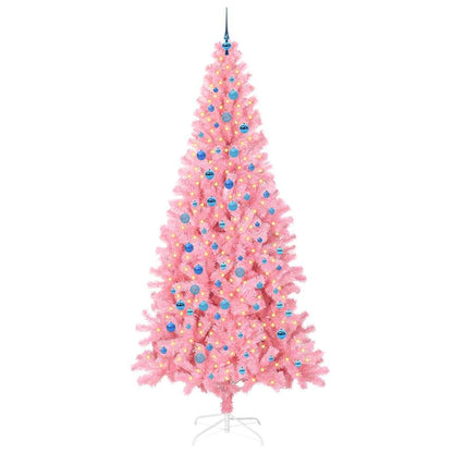 Christmas Tree Pink 240 cm PVC