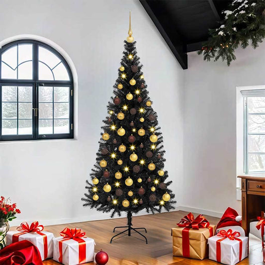 Christmas Tree Black 180 cm PVC