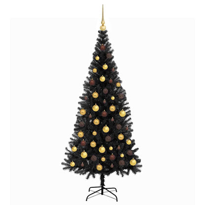 Christmas Tree Black 180 cm PVC